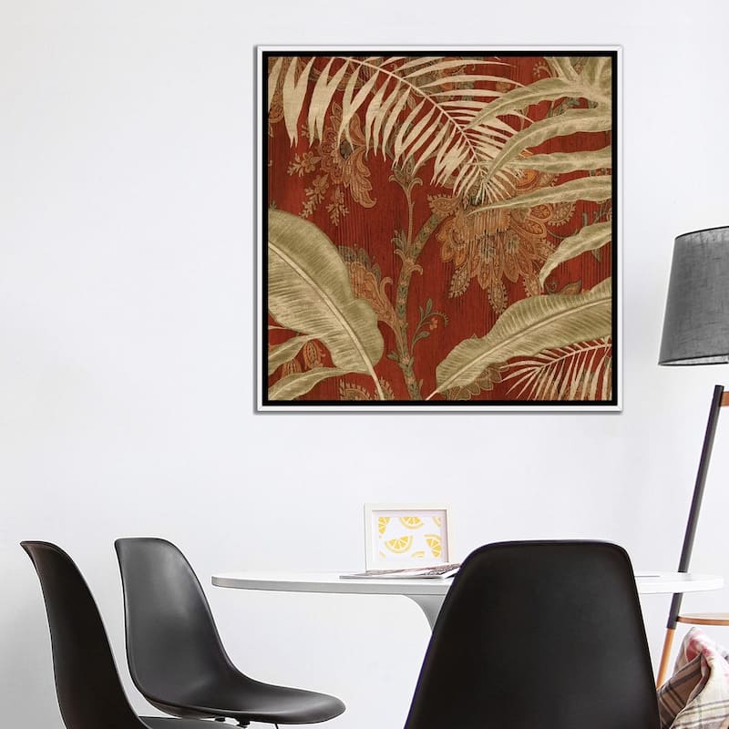 iCanvas "Tropical Garden I" by Chris Donovan Framed Canvas Print