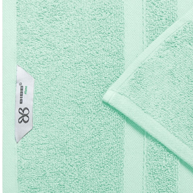 Bibb Home 6-Piece Zero Twist Cotton Towel Set - N/A