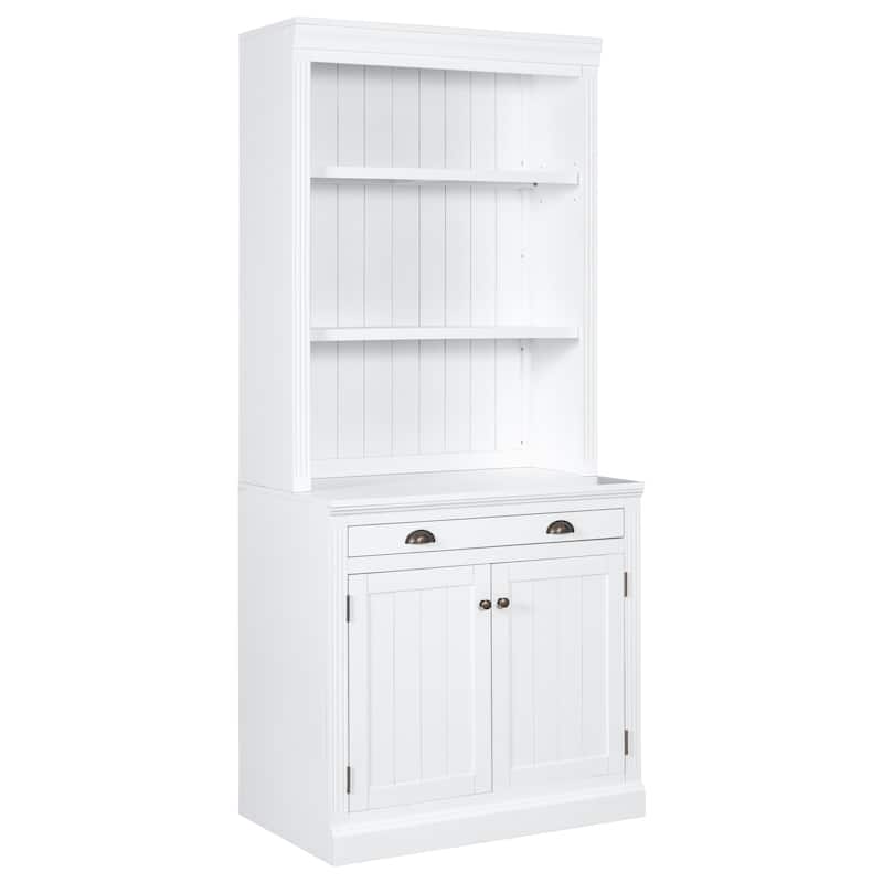Modern Bookcase Suite with LED Lighting