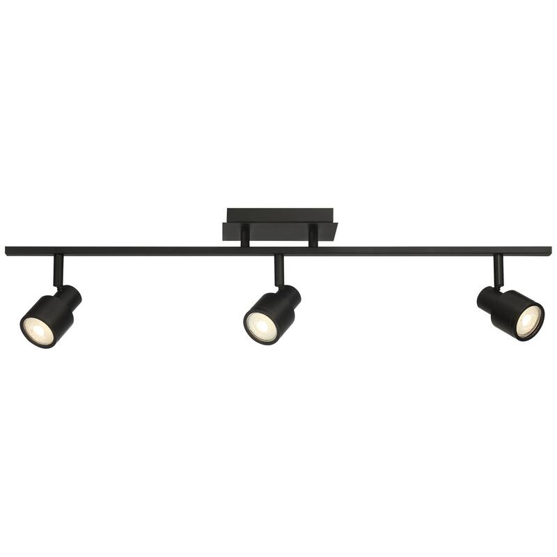 Access Lighting Lincoln 3 Light Adjustable LED Track - Matte Black - Matte Black