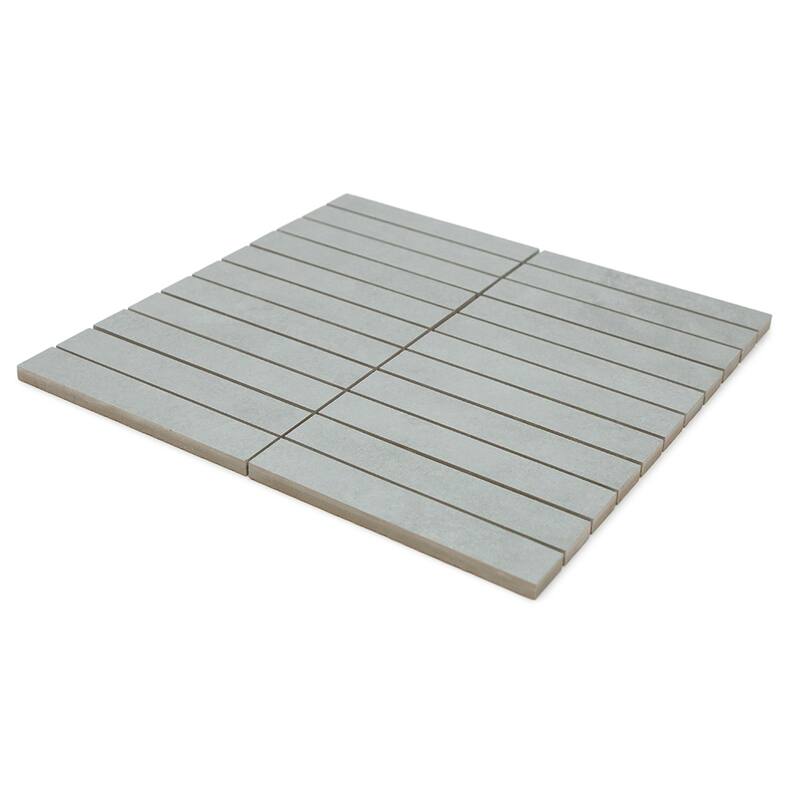 Foundry 1x6 Matte Porcelain Subway Mosaic Tile - Floor, Wall, Backsplash
