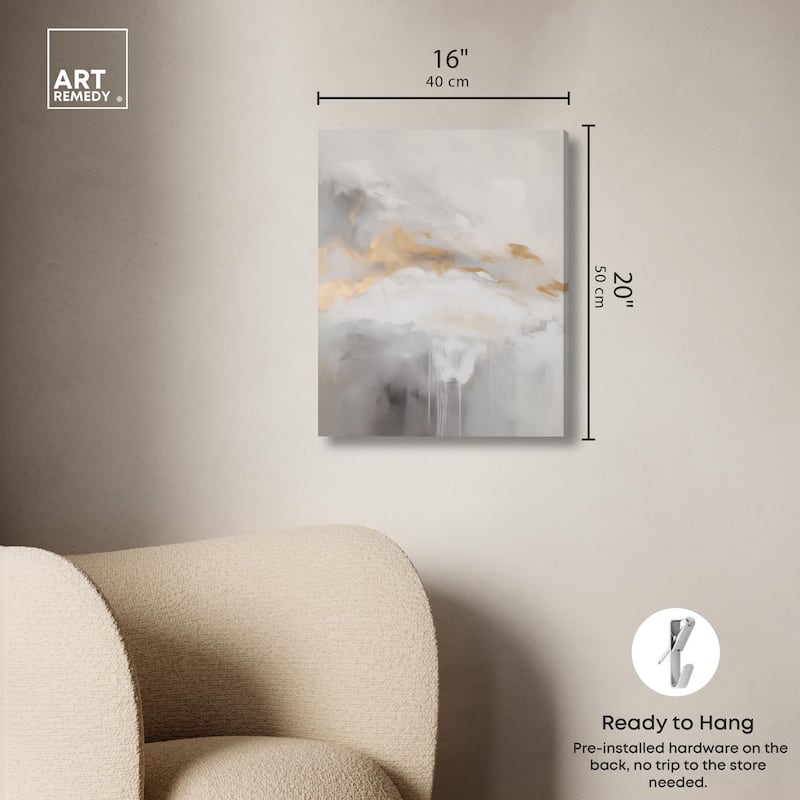Mellowed Mist I Canvas by Art Remedy, Gallery Wrapped