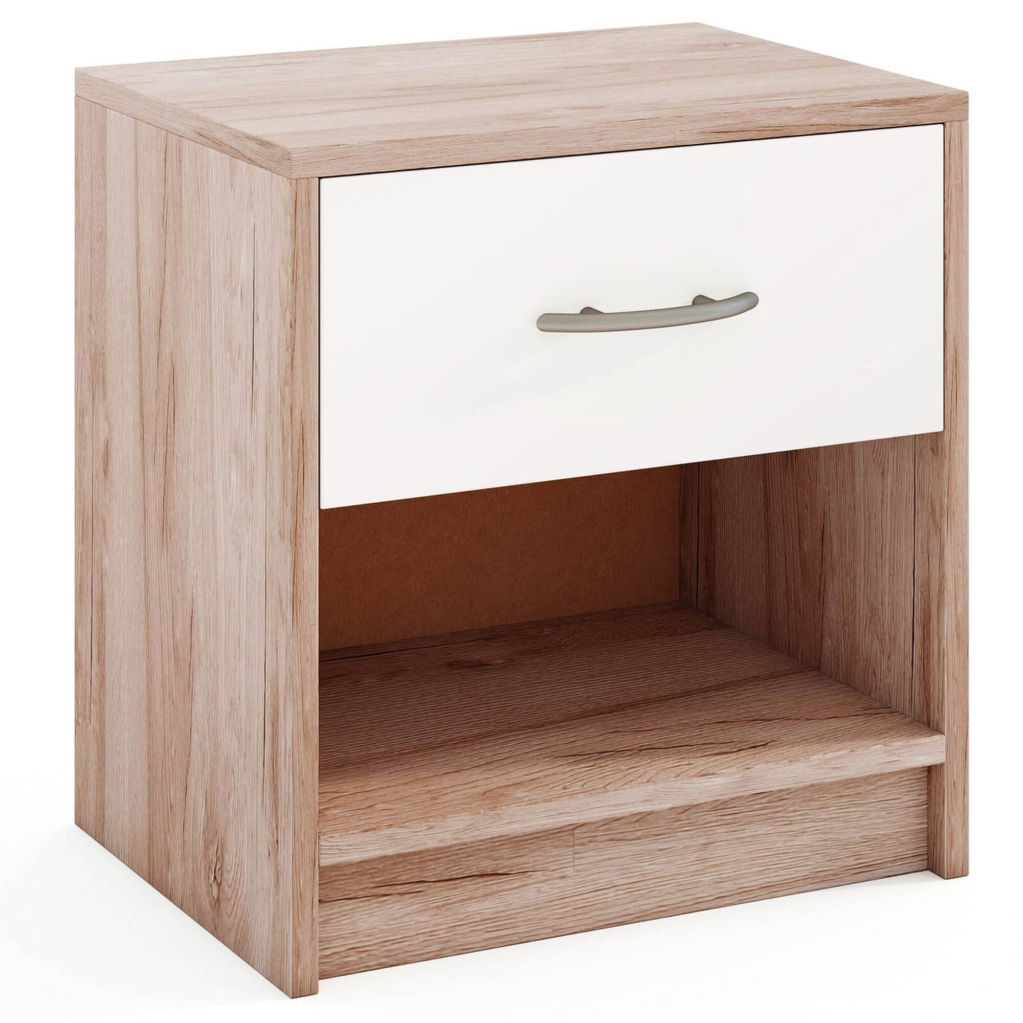 Option Oak & White