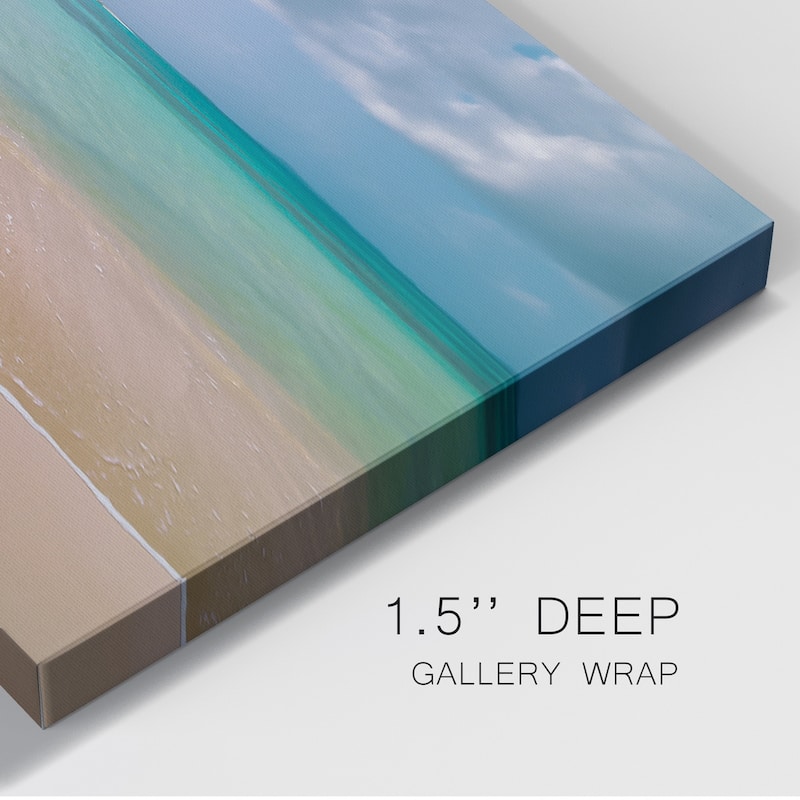 Clear Beach Premium Gallery Wrapped Canvas - Ready to Hang