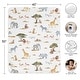 preview thumbnail 3 of 4, Sweet Jojo Designs Jungle Animals Boy, Girl, Unisex/Gender Neutral Toddler Blanket Baby Swaddle - Boho, Wildlife, Safari, Animal