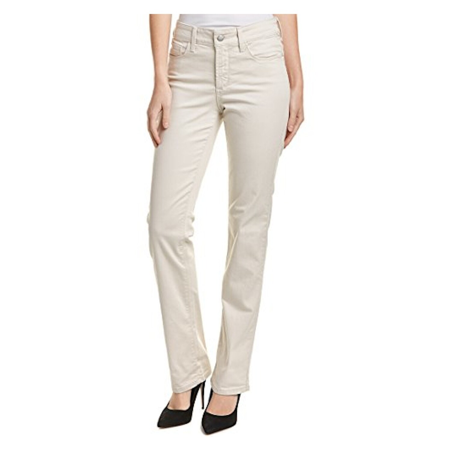 beige straight leg jeans womens