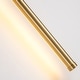 preview thumbnail 93 of 119, 1-Light Black/ Gold/ Nickel Modern Long Linear Strip Wall Sconce Dimmable LED Bathroom Vanity Light