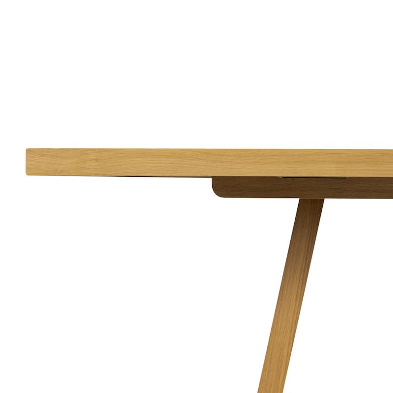 Poly & Bark Reims Wood 86.5" Dining Table