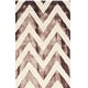 preview thumbnail 31 of 121, SAFAVIEH Dip Dye Marybeth Hand-tufted Wool Chevron Area Rug