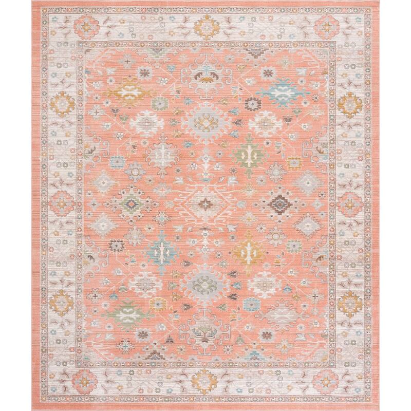 Crosswood Ellen Traditional Floral Indoor Polyester Area Rug