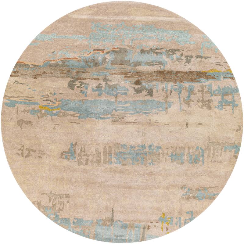 Corteza Modern Wool/Viscose Hand-Tufted Area Rug