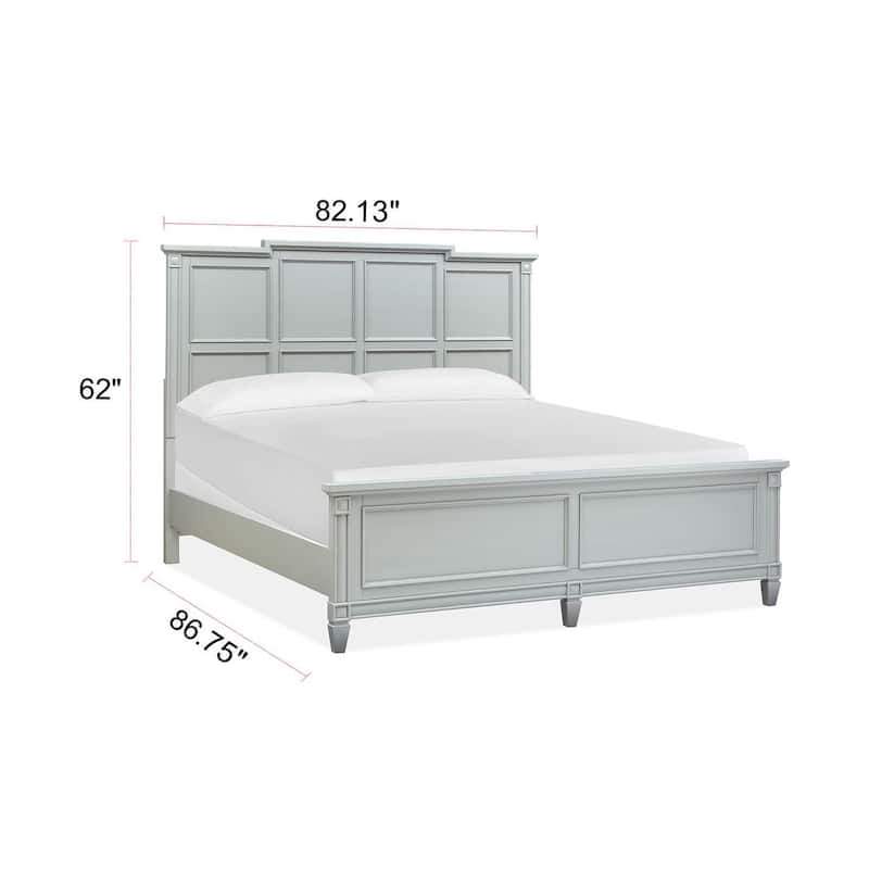 Magnussen Home Glenbrook Pebble Panel Bed