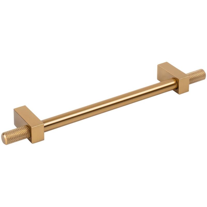 Jeffrey Alexander 698-160 Larkin Outer Knurled 6-5/16" (160mm) Center