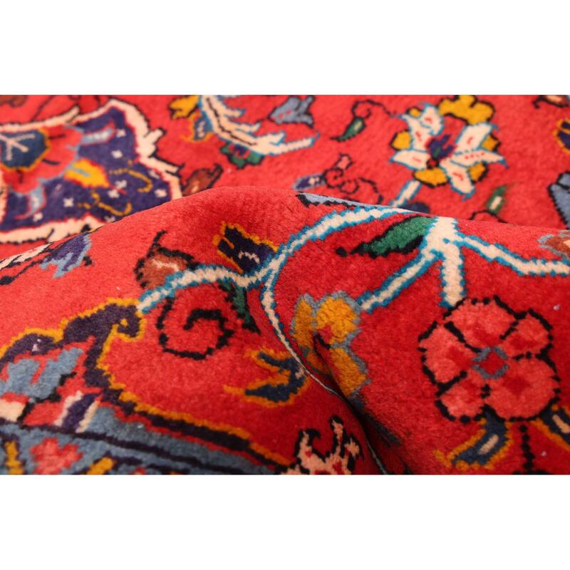 ECARPETGALLERY Hand-knotted Anadol Light Red Wool Rug - 3'1 x 9'1