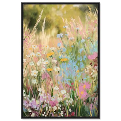 Floral Impressionism I Canvas by Art Remedy