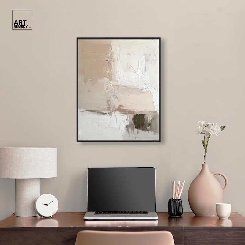 Gentle Strokes of Nature I Canvas by Art Remedy