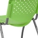 preview thumbnail 73 of 75, Powder-coated Metal/ Plastic Stackable Chair (Set of 5)