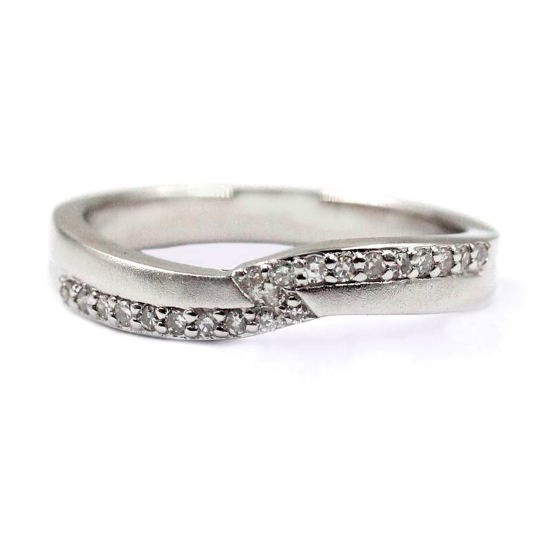 925 Sterling Silver Diamond Ring