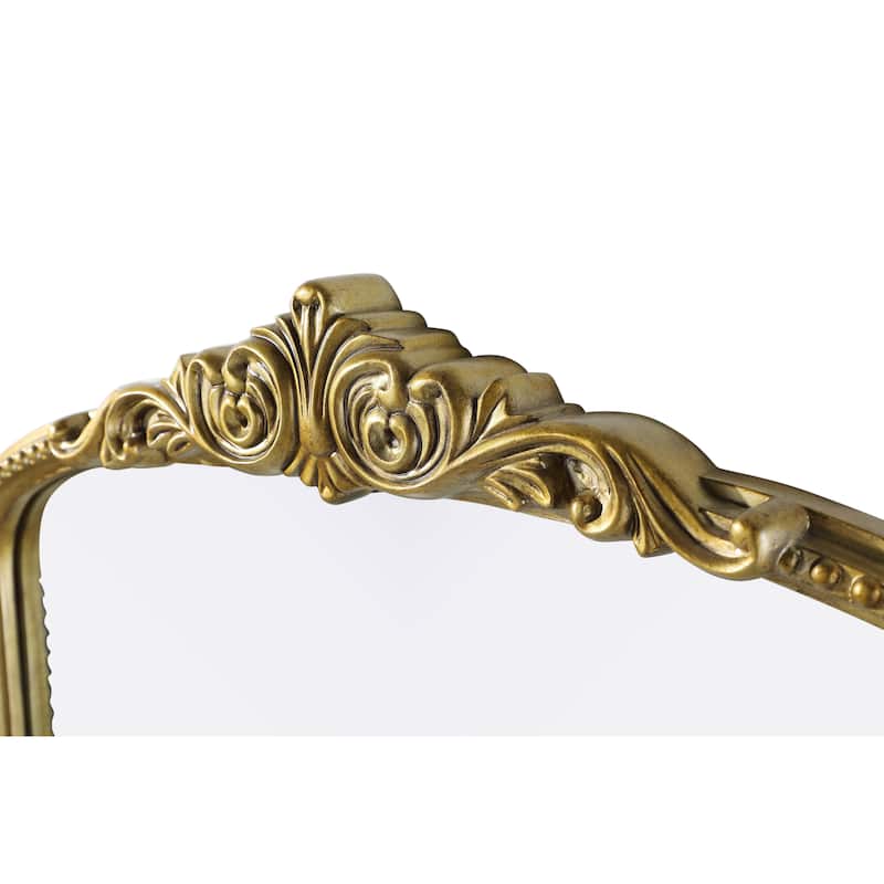 Isabeau Vintage Rectangular Resin Mirror (Large)