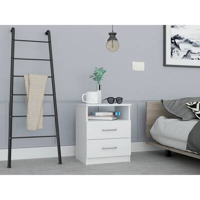 Nightstand with Two Drawers