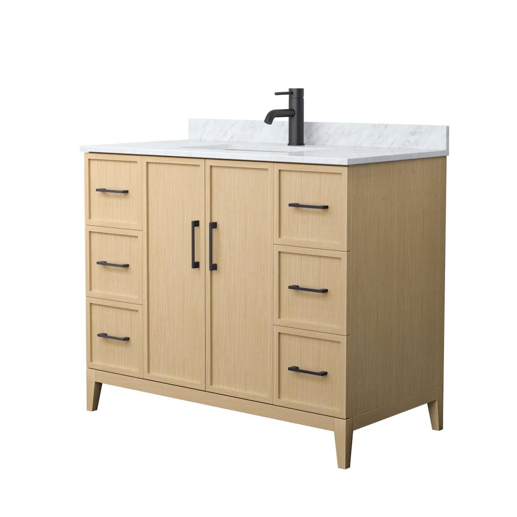 Elan 42-inch Single Vanity, Marble Top