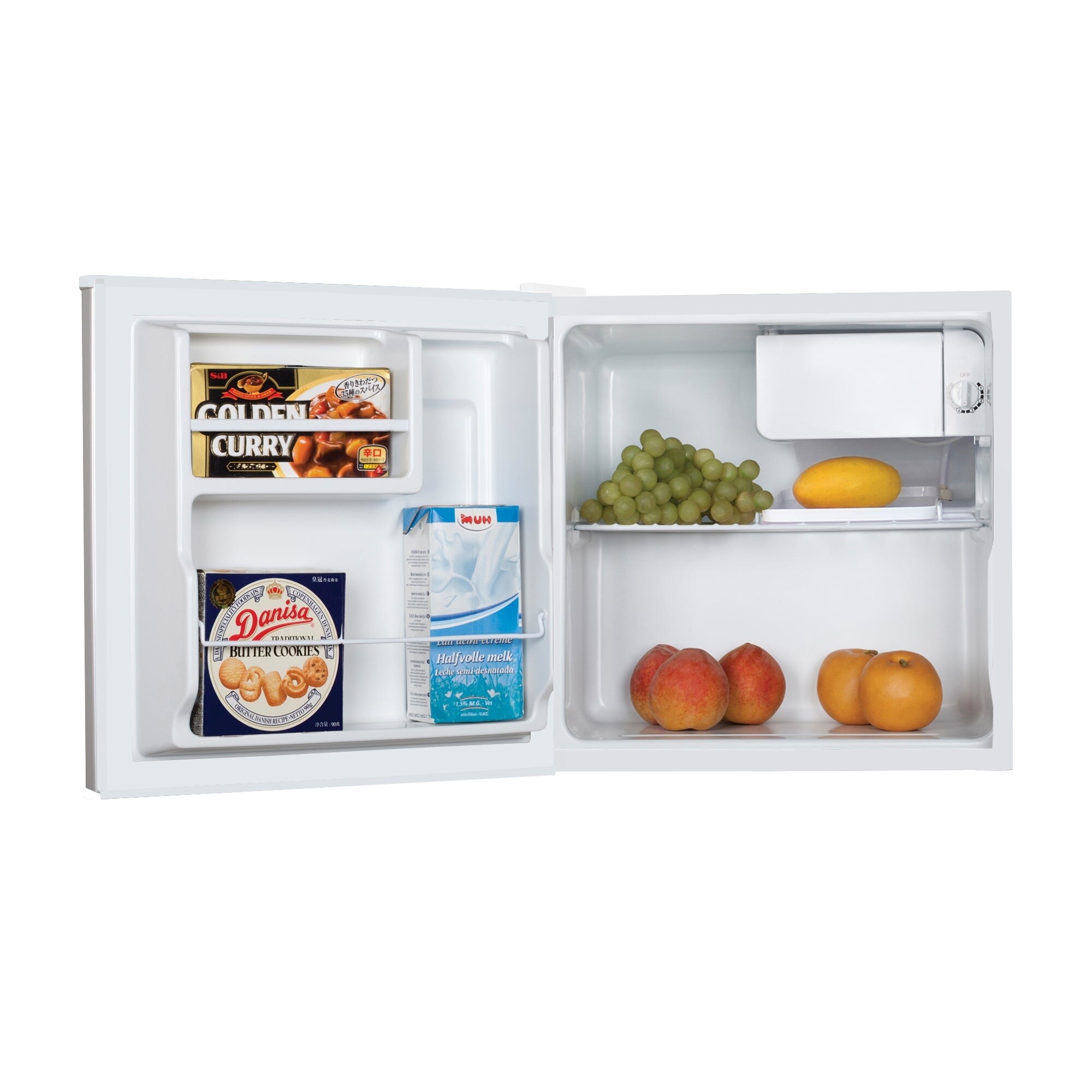 Koolatron 1.7 Cu Ft Compressor Compact Fridge W Freezer 47L White Bed Bath Beyond 38316271