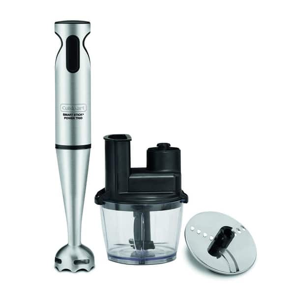 Cuisinart CSB-80FR Smart Stick Power Trio High Torque Hand Blender with  Food Processor, Stainless Steel, Certified Refurbished - Bed Bath & Beyond  - 26269508