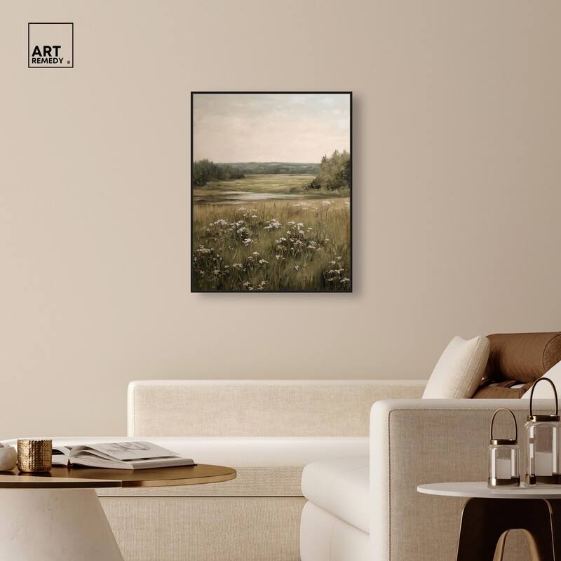 Marshland Whispers Canvas by Art Remedy