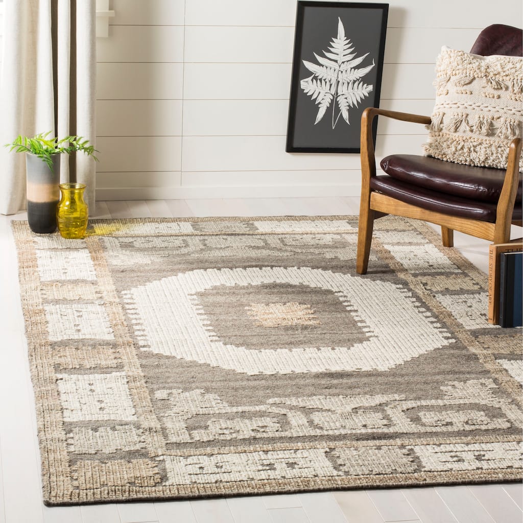 SAFAVIEH Hand-knotted Kenya Vaimi Southwestern Tribal Wool Rug
