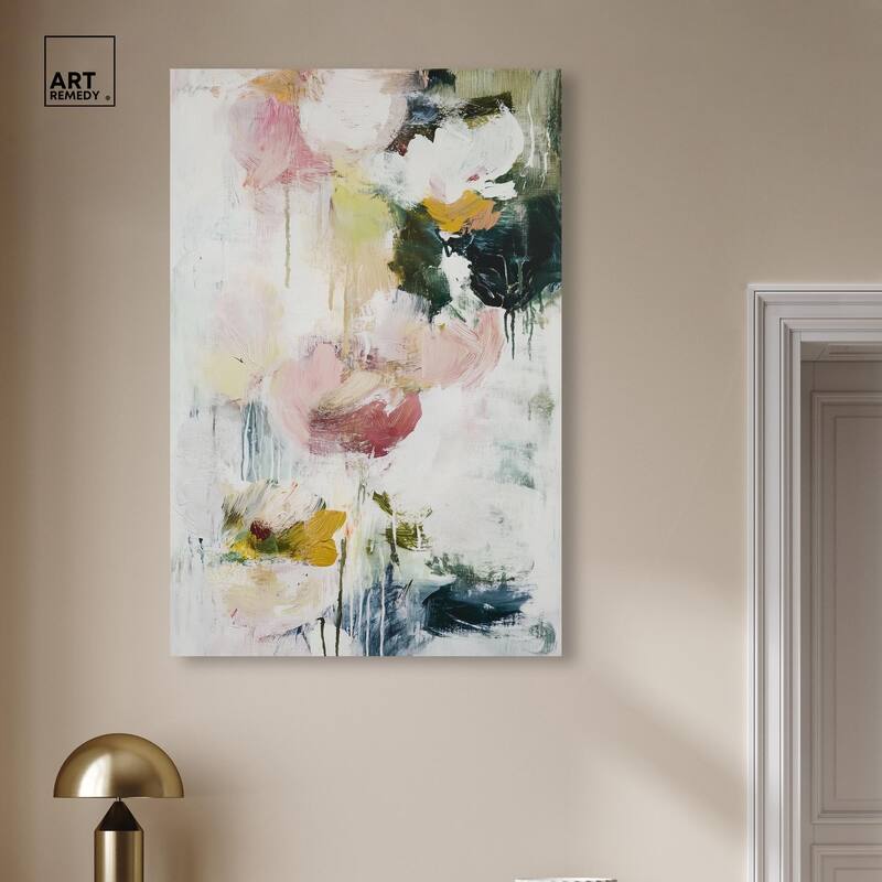 Dripping Colors IV Canvas by Art Remedy, Gallery Wrapped