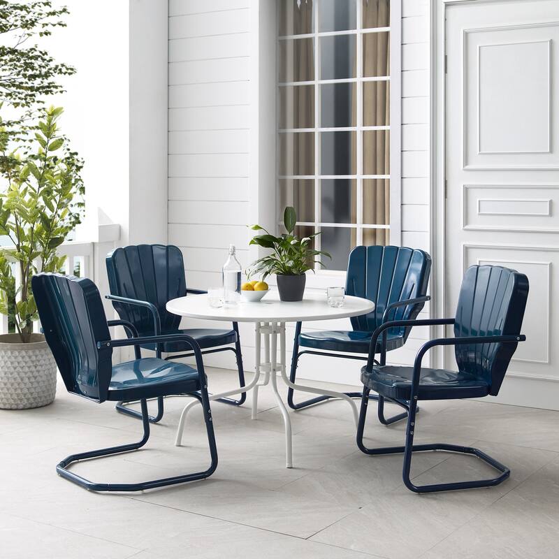Crosley Ridgeland 5-piece Outdoor Dining Set - 104.5 W x 104.5 D x 34.25 H