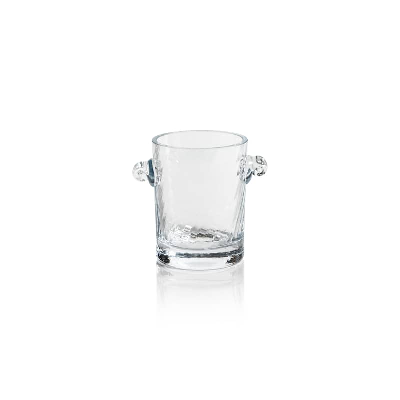 Harrow Swirl Glass Ice Bucket