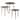Uttermost Kasai Gold Coffee Tables (Set of 3)
