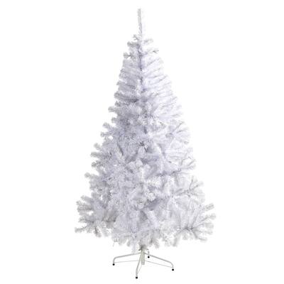 6' White Christmas Tree with 680 Branches