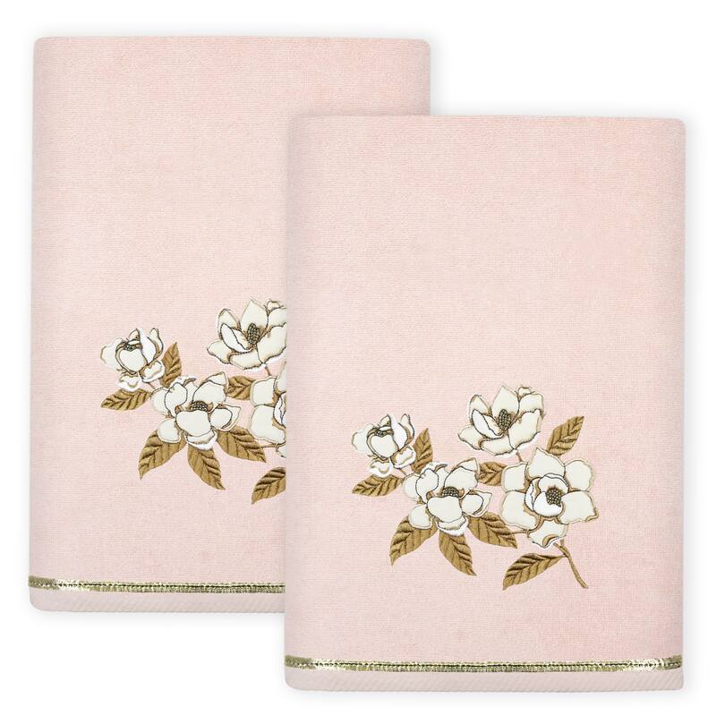 Authentic Hotel and Spa Turkish Cotton Maggie 2 PC Bath Towel Set