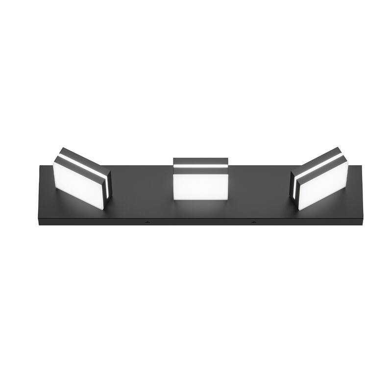 Modern LED Vanity Light, 3-Lights Wall Sconce for Bathroom and Mirror, Sleek Minimalist Design, Energy-Efficient