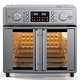 preview thumbnail 9 of 10, 26QT Large Capacity French Double-Door Air Fryer Convection Toaster Oven, 1700W, 14 Preset Menus, 7-in-1 Multi-Function
