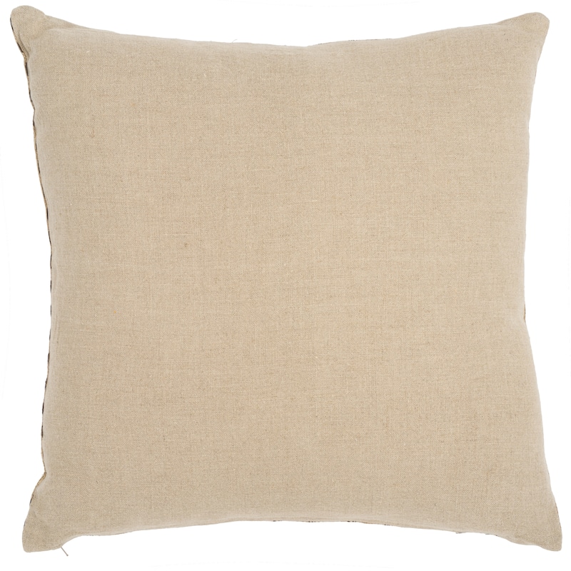 SAFAVIEH Home Zahara 24-inch Natural/Black Decorative Pillow