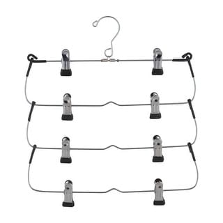 Organize It All 4 Tier Fold Up Skirt Hanger 14