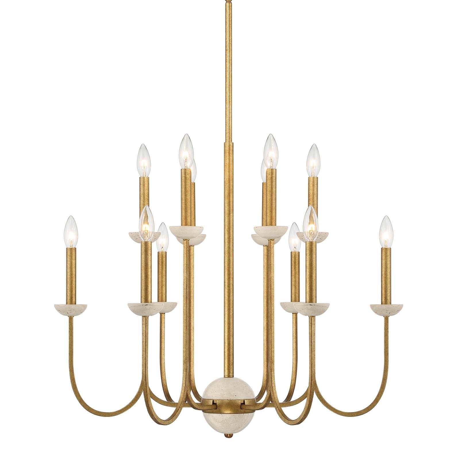 Savoy House 1-2294-12 Oakhurst 12 Light 30" Wide Taper Candle Style