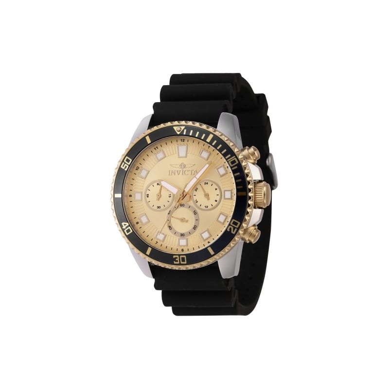 Invicta Men's Pro Diver 45mm Quartz Watch IN-46128 - Black - N/A