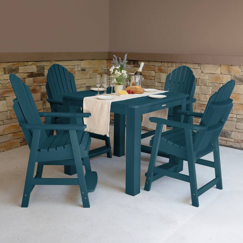 HIGHWOOD Hamilton 5-piece Counter Height Outdoor Dining Set