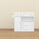 preview thumbnail 5 of 15, Safe Baby Changing Table with Storage,Diaper Changing Station,Bathroom Cabinet,Holds 110 LBS