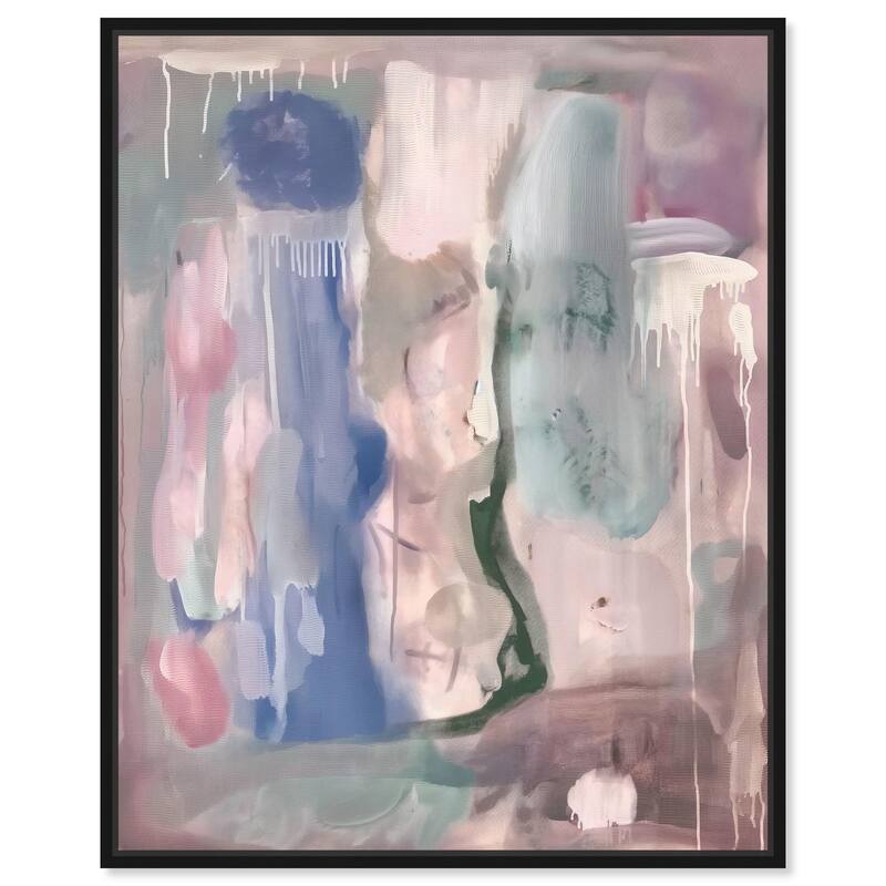Silk and Satin II Canvas by Art Remedy - 24" x 30" - Black