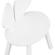 preview thumbnail 9 of 8, 3 Pieces Kids Wood Table and Chair Set, Kids Round Play Table with 2 Chairs for Toddlers, Girls, Boys,White