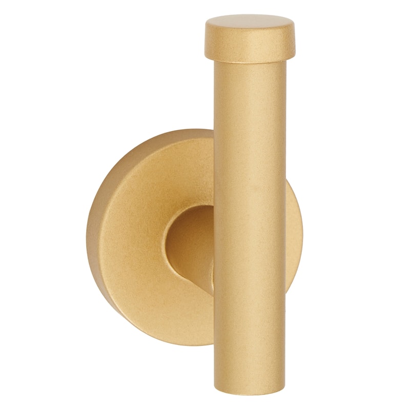Alno A9381-HOOK-SMOOTH Vita Bella 2" Wide Modern Smooth Bar Bathroom - Champagne