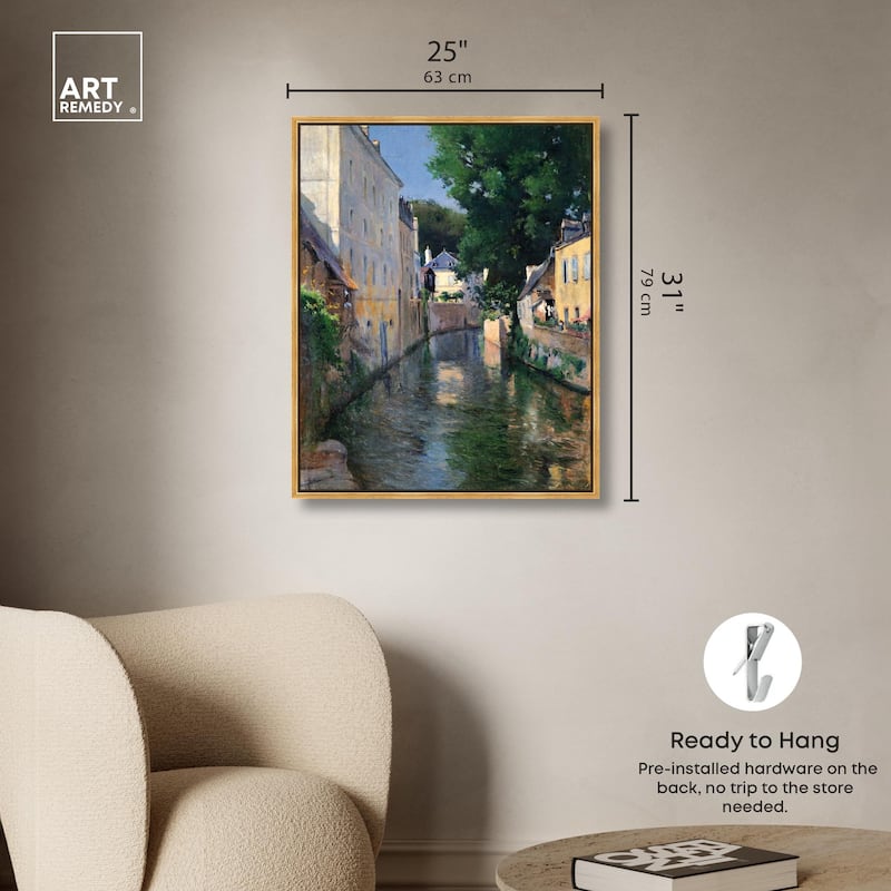 The River Isole Canvas by Art Remedy
