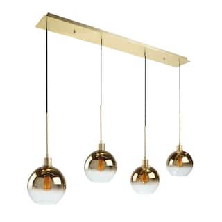 Artcraft Morning Mist - 4-Light Island Light - Gold