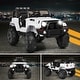 preview thumbnail 3 of 10, 12V Electric Ride On Truck with Parental Remote Control and LED Lights