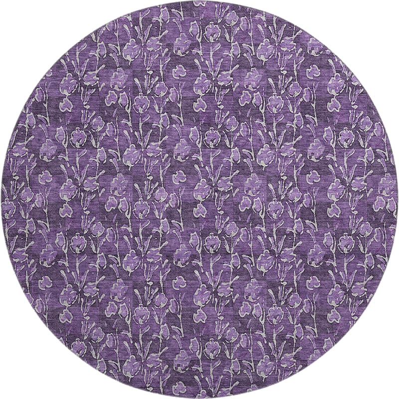 Premium Washable Super Soft Floral Contemporary Mayfield Rug